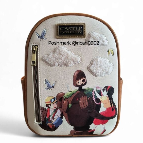 Her Universe Handbags - Studio Ghibli Castle in the Sky Group Portrait Mini Backpack